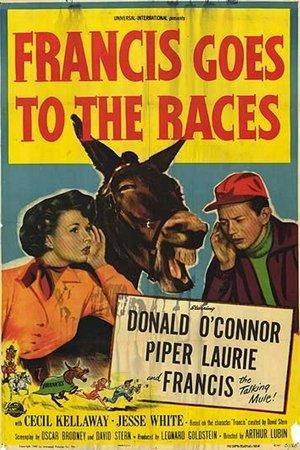 Francis Goes to the Races, Donald O'Connor,Piper Laurie,Cecil Kellaway,Jesse White,Barry Kelley,Hayden Rorke,Vaughn Taylor,Larry Keating,Peter Brocco,Edwin Max