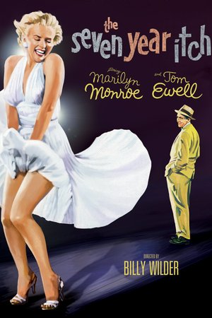The Seven Year Itch, Tom Ewell,Marilyn Monroe,Evelyn Keyes,Sonny Tufts,Robert Strauss,Oscar Homolka,Marguerite Chapman,Donald MacBride,Carolyn Jones,Victor Moore