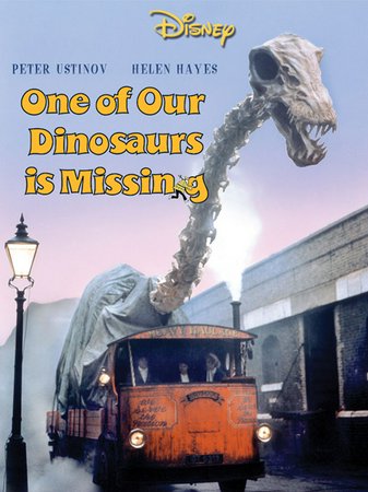 One of Our Dinosaurs Is Missing, Peter Ustinov,Helen Hayes,Clive Revill,Derek Nimmo,Joan Sims,Bernard Bresslaw,Natasha Pyne,Roy Kinnear,Joss Ackland,Deryck Guyler