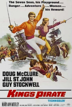 The King's Pirate, Doug McClure,Jill St. John,Guy Stockwell,Mary Ann Mobley,Kurt Kasznar,Richard Deacon,Torin Thatcher,Diana Chesney,Ivor Barry,William Glover