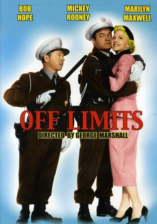 Off Limits, Bob Hope,Mickey Rooney,Eddie Mayehoff,Marilyn Maxwell,Stanley Clements,Jack Dempsey,Marvin Miller,John Ridgely,Tom Harmon,Norman Leavitt