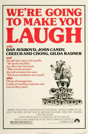 It Came from Hollywood, Dan Aykroyd,John Candy,Gilda Radner,Tommy Chong,Cheech Marin