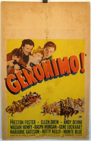 Geronimo, Preston S. Foster,William Henry,Preston Foster,Ellen Drew,Andy Devine,Ralph Morgan,Gene Lockhart,Marjorie Gateson,Kitty Kelly,Monte Blue
