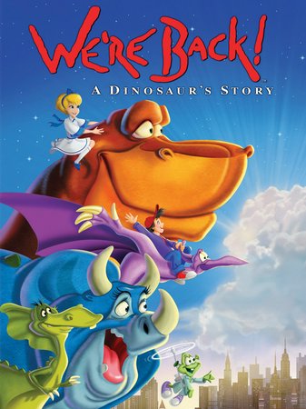 We're Back! A Dinosaur's Story, Rene LeVant,Walter Cronkite,Joey Shea,Ken Mars,Yeardley Smith,Shelley Thompson,John Malkovich