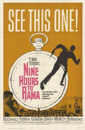 Nine Hours to Rama, Horst Buchholz,J.S. Casshyap,José Ferrer,Valeiie Gearon,Valerie Gearon,Don Borisenko,Robert Morley,Diane Baker,Harry Andrews,Jairaj