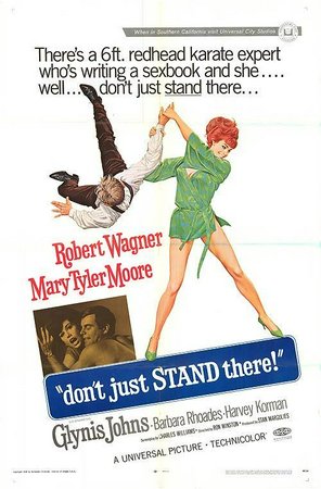 Don't Just Stand There!, Robert Wagner,Barbara Rhoades,Mary Tyler Moore,Glynis Johns,Harvey Korman,Vincent Beck,Joseph Perry,Stuart Margolin,Emile Genest,David Mauro