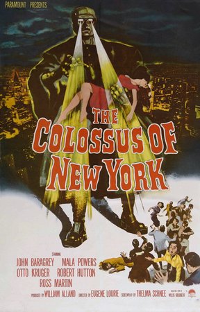 The Colossus of New York, John Baragrey,Otto Kruger,Mala Powers,Robert Hutton,Ross Martin,Charles Herbert,Ed Wolff