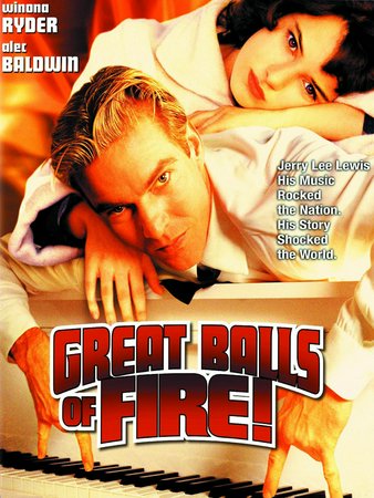 Great Balls of Fire, Dennis Quaid,Winona Ryder,Stephen Tobolowsky,Alec Baldwin,Trey Wilson,Steve Allen,Lisa Blount,Joe Bob Briggs,Joshua Sheffield,Mojo Nixon