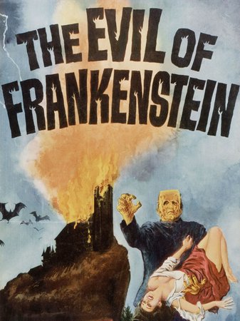 The Evil of Frankenstein, Peter Cushing,Kiwi Kingston,Peter Woodthorpe,Sandor Eles,Katy Wild,David Hutcheson,Duncan Lamont,James Maxwell,Caron Gardner,Howard Goorney