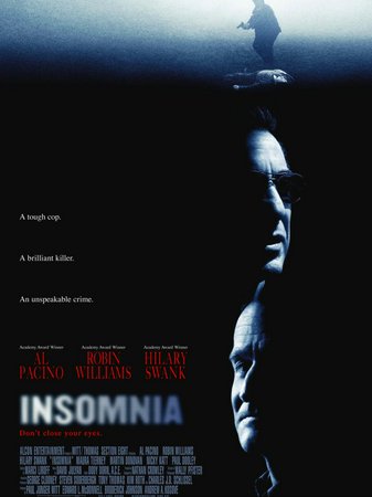 Insomnia, Al Pacino,Robin Williams,Hilary Swank,Maura Tierney,Martin Donovan,Nicky Katt,Paul Dooley,Jonathan Jackson,Katharine Isabelle,Oliver 'Ole' Zemen