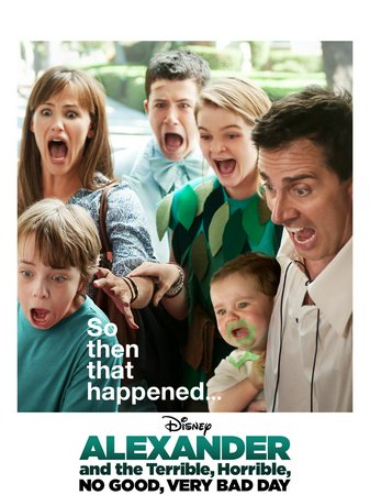 Alexander and the Terrible, Horrible, No Good, Very Bad Day, Steve Carell,Jennifer Garner,Ed Oxenbould,Dylan Minnette,Kerris Dorsey,Megan Mullally,Jennifer Coolidge,Bella Thorne,Elise Vargas,Zoey Vargas