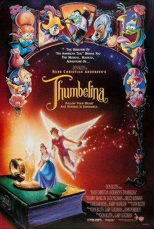 Thumbelina, Dorette Hugo,Jana Werner,Angelika Milster,Sonja Deutsch,Mario von Jascheroff,John Hurt,Gino Conforti,Will Ryan,Barbara Cook,Kenneth Mars