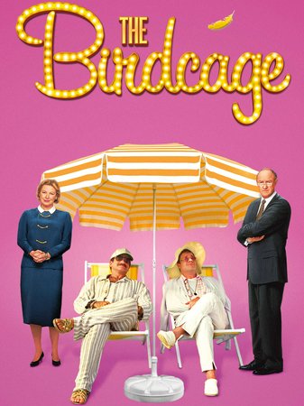 The Birdcage, Robin Williams,Nathan Lane,Gene Hackman,Dianne Wiest,Dan Futterman,Calista Flockhart,Hank Azaria,Christine Baranski,Tom McGowan,Grant Heslov
