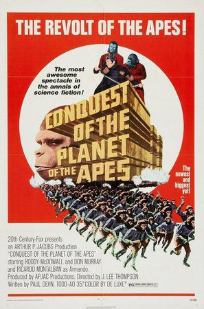 Conquest of the Planet of the Apes, Roddy McDowall,Don Murray,Natalie Trundy,Hari Rhodes,Severn Darden,Lou Wagner,John Randolph,Asa Maynor,H.M. Wynant,David Chow