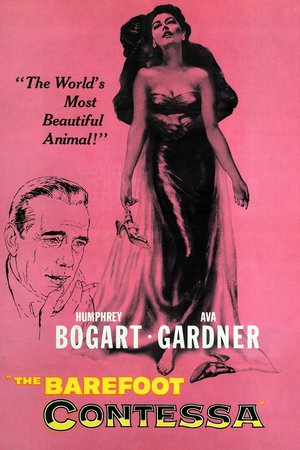 The Barefoot Contessa, Ava Gardner,Humphrey Bogart,Edmond O'Brien,Marius Goring,Valentina Cortese,Rossano Brazzi,Elizabeth Sellars,Warren Stevens,Franco Interlenghi,Mari Aldon