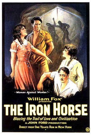 The Iron Horse, George O'Brien,Madge Bellamy,Cyril Chadwick,Fred Kohler,Winston Miller,Peggy Cartwright,Charles Edward Bull,James Gordon,J. Farrell MacDonald,Gladys Hulette