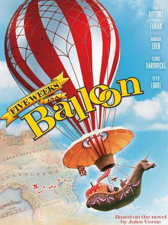 Five Weeks in a Balloon, Cedric Hardwicke,Red Buttons,Fabián,Barbara Eden,Peter Lorre,Richard Haydn,Barbara Luna,Billy Gilbert,Herbert Marshall,Reginald Owen