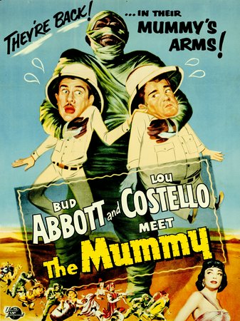Abbott and Costello Meet the Mummy, Bud Abbott,Lou Costello,Marie Windsor,Michael Ansara,Richard Deacon,Ed Parker,Dan Seymour,Kurt Katch,Richard Karlan,Mel Welles