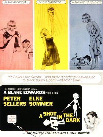 A Shot in the Dark, Peter Sellers,Elke Sommer,George Sanders,Herbert Lom,Tracy Reed,Graham Stark,Moira Redmond,Vanda Godsell,Andre Maranne,Douglas Wilmer