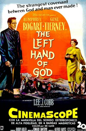The Left Hand of God, Humphrey Bogart,Lee J. Cobb,Gene Tierney,Agnes Moorehead,E.G. Marshall,Jean Porter,Carl Benton Reid,Victor Sen Yung,Philip Ahn,Benson Fong