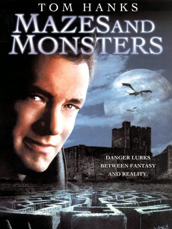 Mazes and Monsters, Chris Makepeace,Tom Hanks,Wendy Crewson,David Wallace,Lloyd Bochner,Peter Donat,Anne Francis,Murray Hamilton,Vera Miles,Louise Sorel