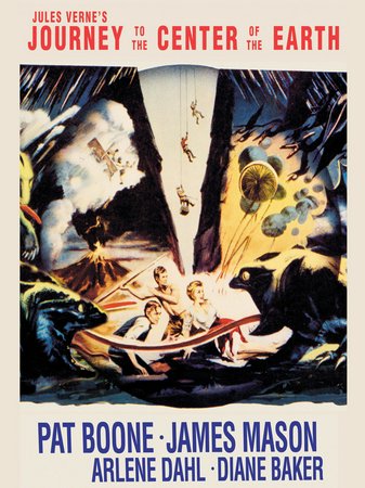 Journey to the Center of the Earth, James Mason,Pat Boone,Arlene Dahl,Diane Baker,Thayer David,Peter Ronson,Robert Adler,Alan Napier,Alex Finlayson,Ben Wright