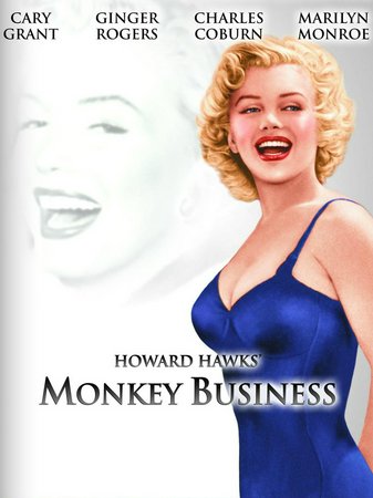 Monkey Business, Cary Grant,Ginger Rogers,Marilyn Monroe,Charles Coburn,Hugh Marlowe,Henri Letondal,Robert Cornthwaite,Larry Keating,Douglas Spencer,Esther Dale