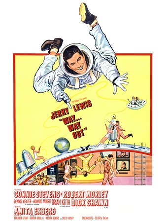 Way...Way Out, Jerry Lewis,Connie Stevens,Robert Morley,Dick Shawn,Dennis Weaver,Howard Morris,Brian Keith,Anita Ekberg,William O'Connell,Bobo Lewis