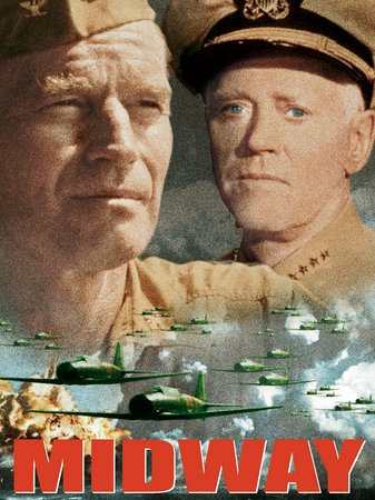 Midway, Charlton Heston,Henry Fonda,James Coburn,Glenn Ford,Robert Mitchum,Hal Holbrook,Toshiro Mifune,Cliff Robertson,Robert Wagner,Robert Webber