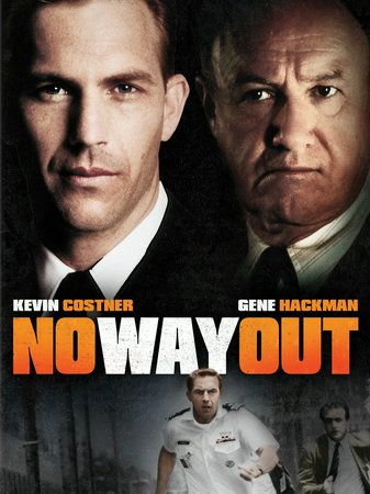 No Way Out, Kevin Costner,Gene Hackman,Sean Young,Will Patton,Howard Duff,George Dzundza,Jason Bernard,Iman,Fred Dalton Thompson,Leon Russom