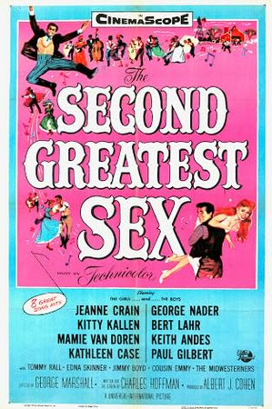 The Second Greatest Sex, Jeanne Crain,George Nader,Bert Lahr,Mamie Van Doren,Kitty Kallen,Keith Andes,Kathleen Case,Paul Gilbert,Tommy Rall,Edna Skinner