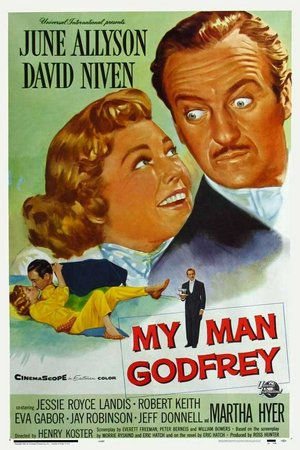 My Man Godfrey, June Allyson,David Niven,Jessie Royce Landis,Robert Keith,Eva Gabor,Jay Robinson,Martha Hyer,Jeff Donnell,Eric Sinclair,Herbert Anderson