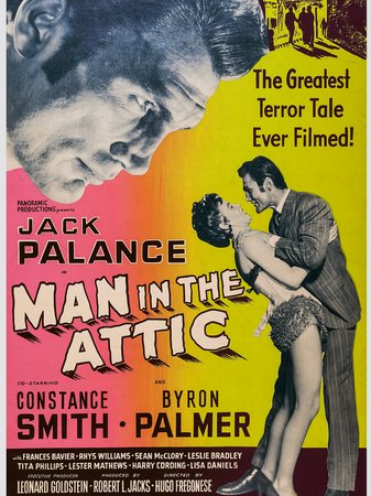Man in the Attic, Jack Palance,Constance Smith,Rhys Williams,Byron Palmer,Frances Bavier,Sean McClory,Leslie Bradley,Tita Phillips,Lester Matthews,Harry Cording