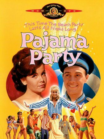 Pajama Party, Tommy Kirk,Annette Funicello,Elsa Lanchester,Harvey Lembeck,Jesse White,Buster Keaton,Jody McCrea,Ben Lessy,Donna Loren,Susan Hart