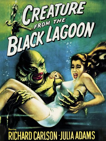 Creature from the Black Lagoon, Richard Carlson,Julia Adams,Richard Denning,Antonio Moreno,Nestor Paiva,Whit Bissell,Ben Chapman,Henry Escalante,Bernie Gozier,Sydney Mason