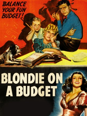 Blondie on a Budget, Rita Hayworth,Arthur Lake,Penny Singleton,Larry Simms,Danny Mummert,Don Beddoe,John Qualen,Fay Helm,Irving Bacon,Thurston Hall