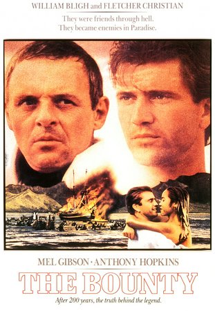 The Bounty, Mel Gibson,Anthony Hopkins,Laurence Olivier,Edward Fox,Daniel Day-Lewis,Bernard Hill,Philip Davis,Liam Neeson,Wi Kuki Kaa,Tevaite Vernette