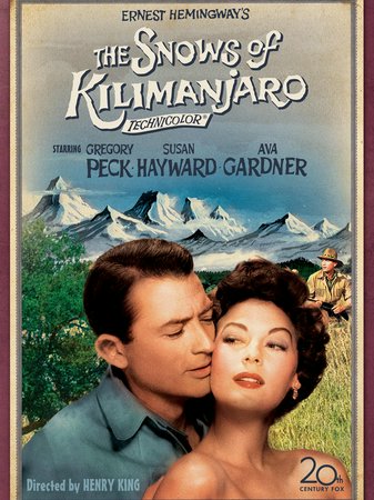 The Snows of Kilimanjaro, Gregory Peck,Susan Hayward,Ava Gardner,Hildegard Knef,Torin Thatcher,Leo G. Carroll,Ava Norring,Marcel Dalio,Helene Stanley,Richard Allan