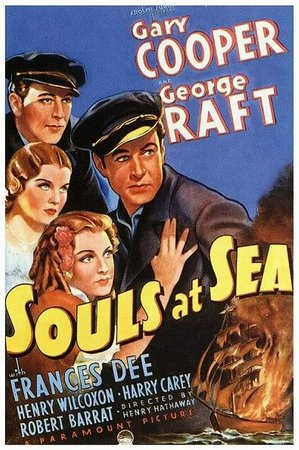 Souls at Sea, Gary Cooper,George Raft,Frances Dee,Henry Wilcoxon,Harry Carey,Olympe Bradna,Porter Hall,George Zucco,Virginia Weidler,Joseph Schildkraut