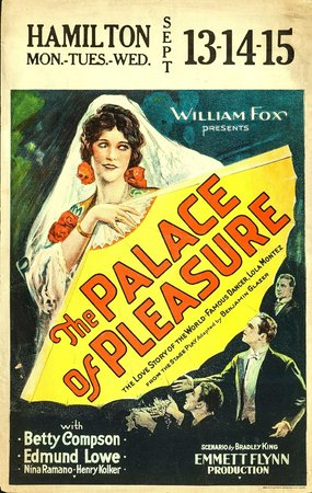 The Palace of Pleasure, Edmund Lowe,Betty Compson,Henry Kolker,Harvey Clarke,Nina Romano,Francis McDonald,George Seigmann