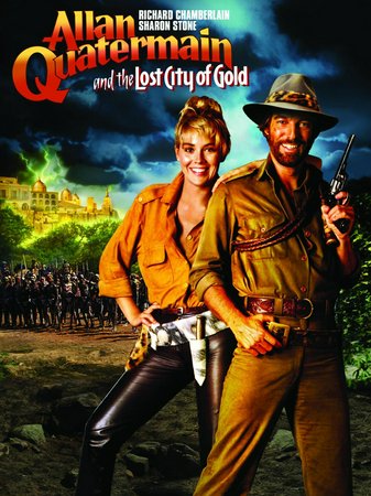 Allan Quatermain and the Lost City of Gold, Richard Chamberlain,Martin Rabbett,Sharon Stone,James Earl Jones,Henry Silva,Robert Donner,Doghmi Larbi,Aileen Marson,Cassandra Peterson,Rory Kilalea