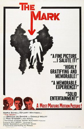 The Mark, Stuart Whitman,Rod Steiger,Maria Schell,Donald Houston,Brenda de Banzie,Donald Wolfit,Paul Rogers,Maurice Denham,Amanda Black,Marie Devereaux