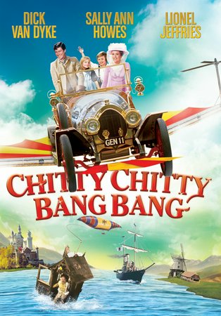 Chitty Chitty Bang Bang, Dick Van Dyke,Sally Ann Howes,Heather Ripley,Lionel Jeffries,Adrian Hall,Anna Quayle,Benny Hill,James Robertson Justice,Robert Helpmann,Barbara Windsor