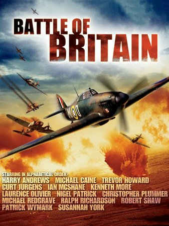 Battle of Britain, Laurence Olivier,Robert Shaw,Michael Caine,Christopher Plummer,Harry Andrews,Trevor Howard,Curt Jurgens,Ian McShane,Kenneth More,Nigel Patrick