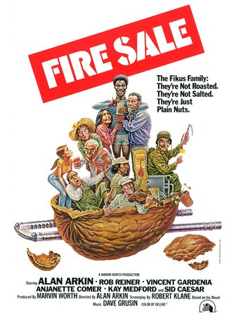 Fire Sale, Alan Arkin,Rob Reiner,Vincent Gardenia,Anjanette Comer,Kay Medford,Barbara Dana,Sid Caesar,Alex Rocco,Byron Stewart,Oliver Clark