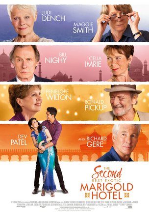 The Second Best Exotic Marigold Hotel, Judi Dench,Maggie Smith,Bill Nighy,Dev Patel,Celia Imrie,Ronald Pickup,Penelope Wilton,Richard Gere,David Strathairn,Tina Desai