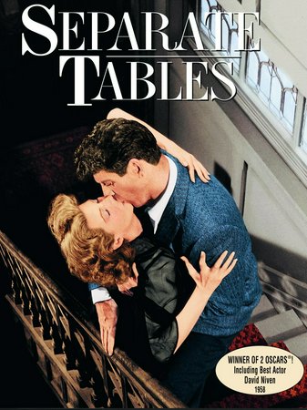 Separate Tables, David Niven,Wendy Hiller,Rita Hayworth,Burt Lancaster,Deborah Kerr,Gladys Cooper,Cathleen Nesbitt,Felix Aylmer,Rod Taylor,Audrey Dalton
