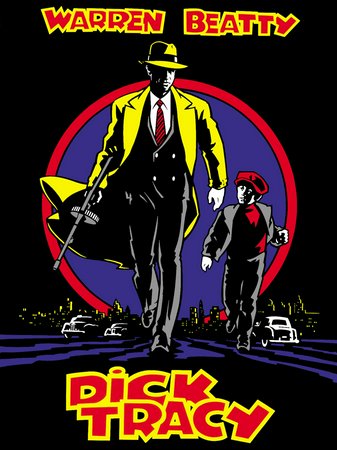 Dick Tracy, Warren Beatty,Al Pacino,Glenne Headly,Madonna,Charlie Korsmo,Dustin Hoffman,William Forsythe,Mandy Patinkin,Charles Durning,Paul Sorvino