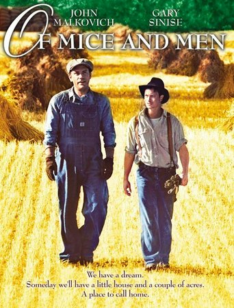 Of Mice and Men, John Malkovich,Gary Sinise,Ray Walston,Casey Siemaszko,Sherilyn Fenn,John Terry,Richard Riehle,Alexis Arquette,Joe Morton,Noble Willingham