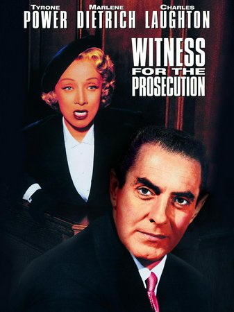 Witness for the Prosecution, Tyrone Power,Marlene Dietrich,Charles Laughton,Elsa Lanchester,John Williams,Henry Daniell,Ian Wolfe,Una O'Connor,Torin Thatcher,Norma Varden